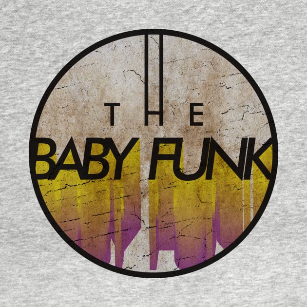 THE BABY FUNK - VINTAGE YELLOW CIRCLE by GLOBALARTWORD